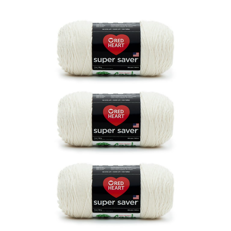 yarn for crocheting clearance 3x Red Heart Super Saver Yarn