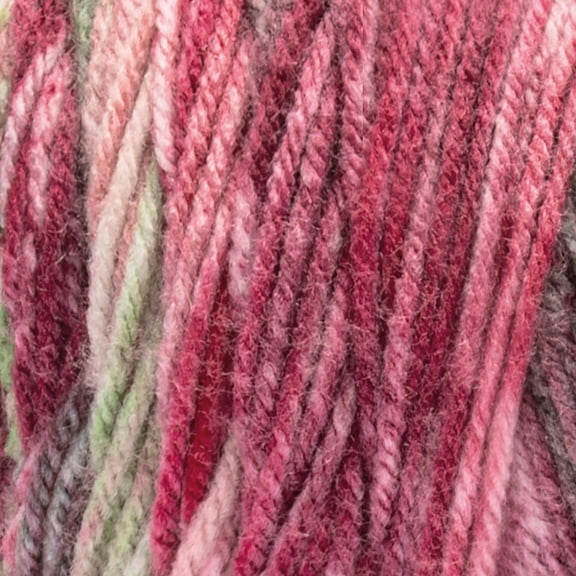 Red Heart Super Saver Bitty Stripes-Festive