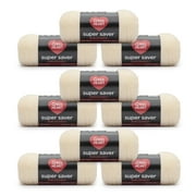 Red Heart® Super Saver® Brushed #4 Medium Acrylic Yarn, Soft Brick 5oz/142g, 255 Yards (9 Pack)