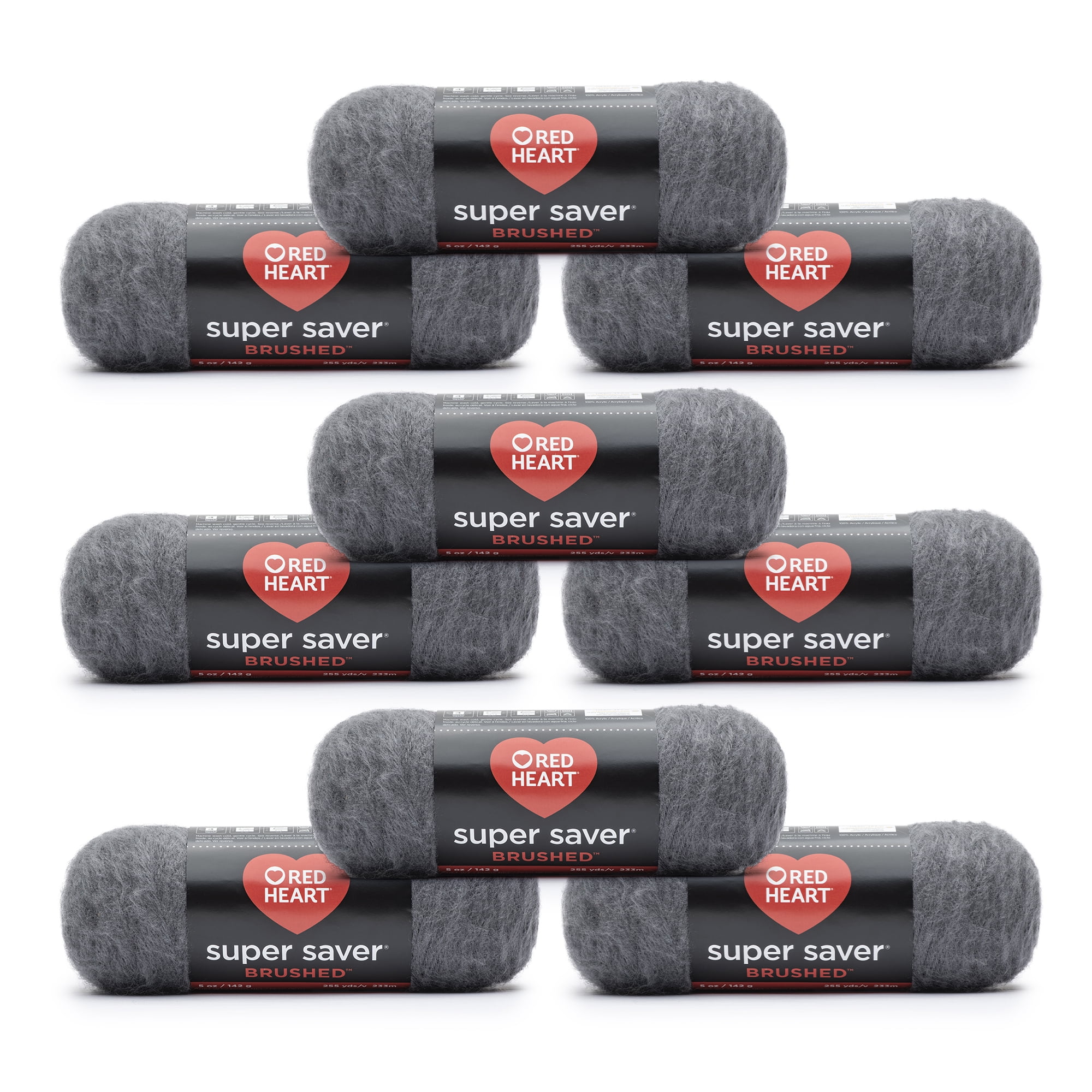 Red Heart® Super Saver® Yarn - Grey Heather, 1 ct - Foods Co.