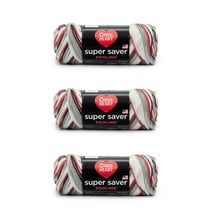 Red Heart Super Saver Haute Yarn - 3 Pack of 141g/5oz - Acrylic - 4 Medium (Worsted) - 236 Yards - Knitting/Crochet