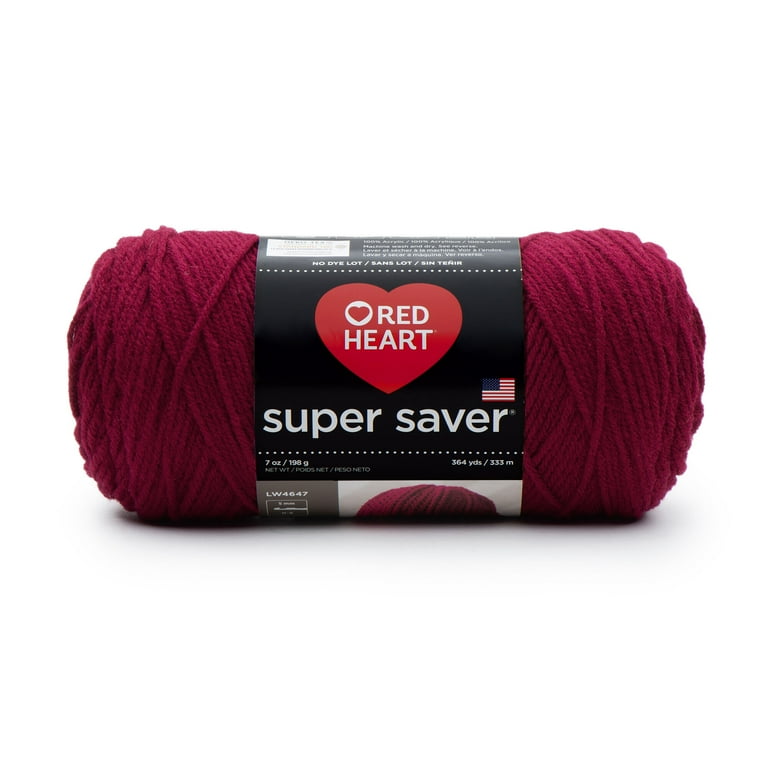 Red Heart 18pk Worsted Acrylic Super Saver Brushed Yarn by Red Heart