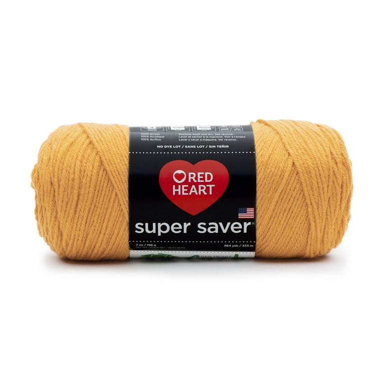 Red Heart Super Saver Yarn - Gold