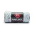thumbnail image 1 of Red Heart Super Saver Medium Acrylic Yarn, Speckle Light Blue, 10oz 482yd, 1 of 4