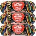 thumbnail image 1 of Red Heart Super Saver Mexicana Yarn - 3 Pack of 141g/5oz - Acrylic - 4 Medium (Worsted) - 364 Yards - Knitting/Crochet, 1 of 4