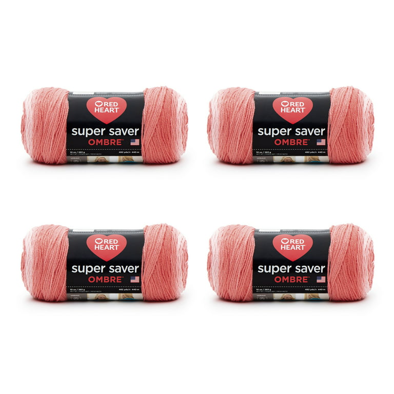 Red Heart, Super Saver, Solids, Multis, Stripes, Ombre, Fair Isle, Acrylic  Yarn – Copper Centaur Studios