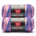 thumbnail image 1 of Red Heart® Super Saver Ombre™ #4 Worsted (Medium) Acrylic Yarn, Party 10oz/283g 482 Yards (2 Pack), 1 of 9