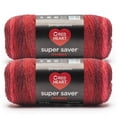 thumbnail image 1 of Red Heart® Super Saver Ombre™ #4 Worsted (Medium) Acrylic Yarn, Tomato 10oz/283g 482 Yards (2 Pack), 1 of 9