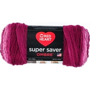 Red Heart Super Saver Ombre Yarn-Anemone