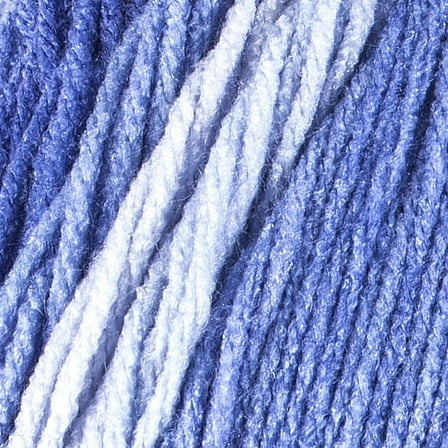 Red Heart Super Saver Ombre Yarn, BAJA BLUE