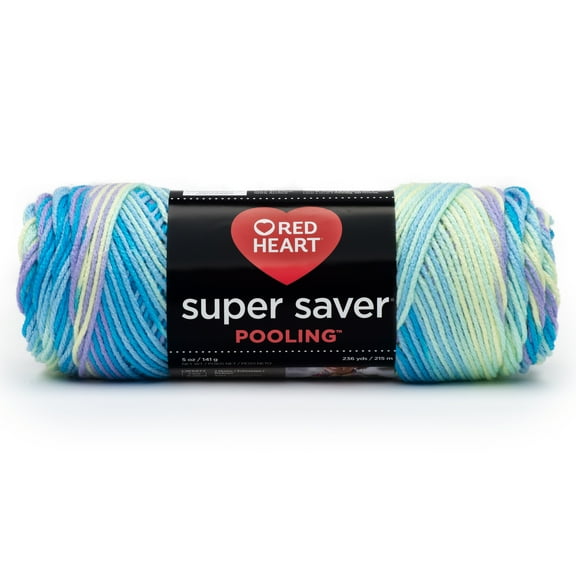 Red Heart Super Saver Pooling Yarn-Stillwater