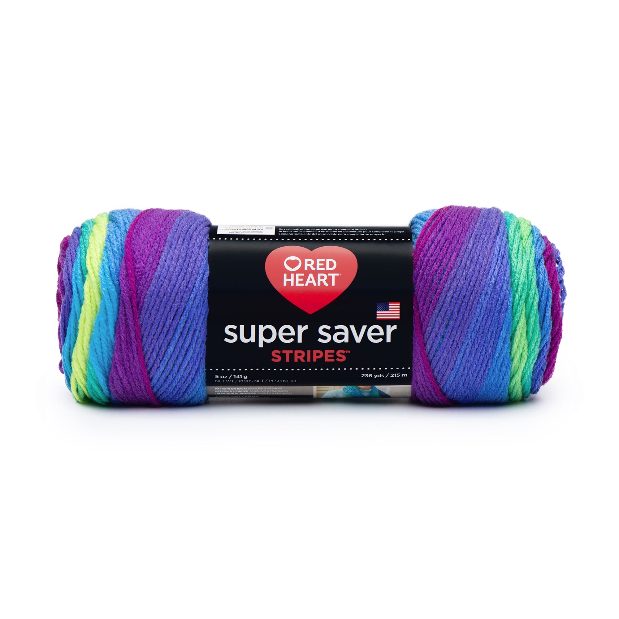 Red Heart Super Saver Size 4 Acrylic Parrot Yarn, 236 yd 
