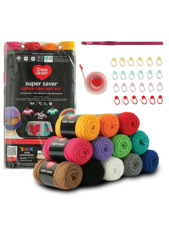 Red Heart® Super Saver® Super Crochet Kit
