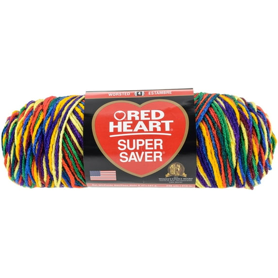 Red Heart Super Saver Yarn 24/Pk-Mexicana