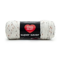 Red Heart® Super Saver™ #4 Worsted Acrylic Yarn, Aran fleck 5oz/142g 260yd