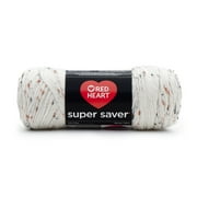 Red Heart  Super Saver  #4 Worsted Acrylic Yarn, Aran fleck 5oz/142g 260yd