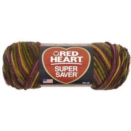 Red Heart Super Saver Yarn, Cherry Cola