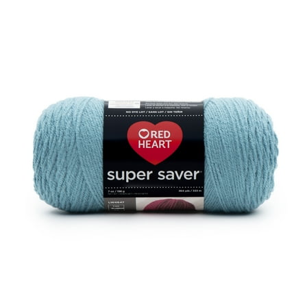 Red Heart® Super Saver™ #4 Worsted Acrylic Yarn, Countryblue 7oz/198g 364yd