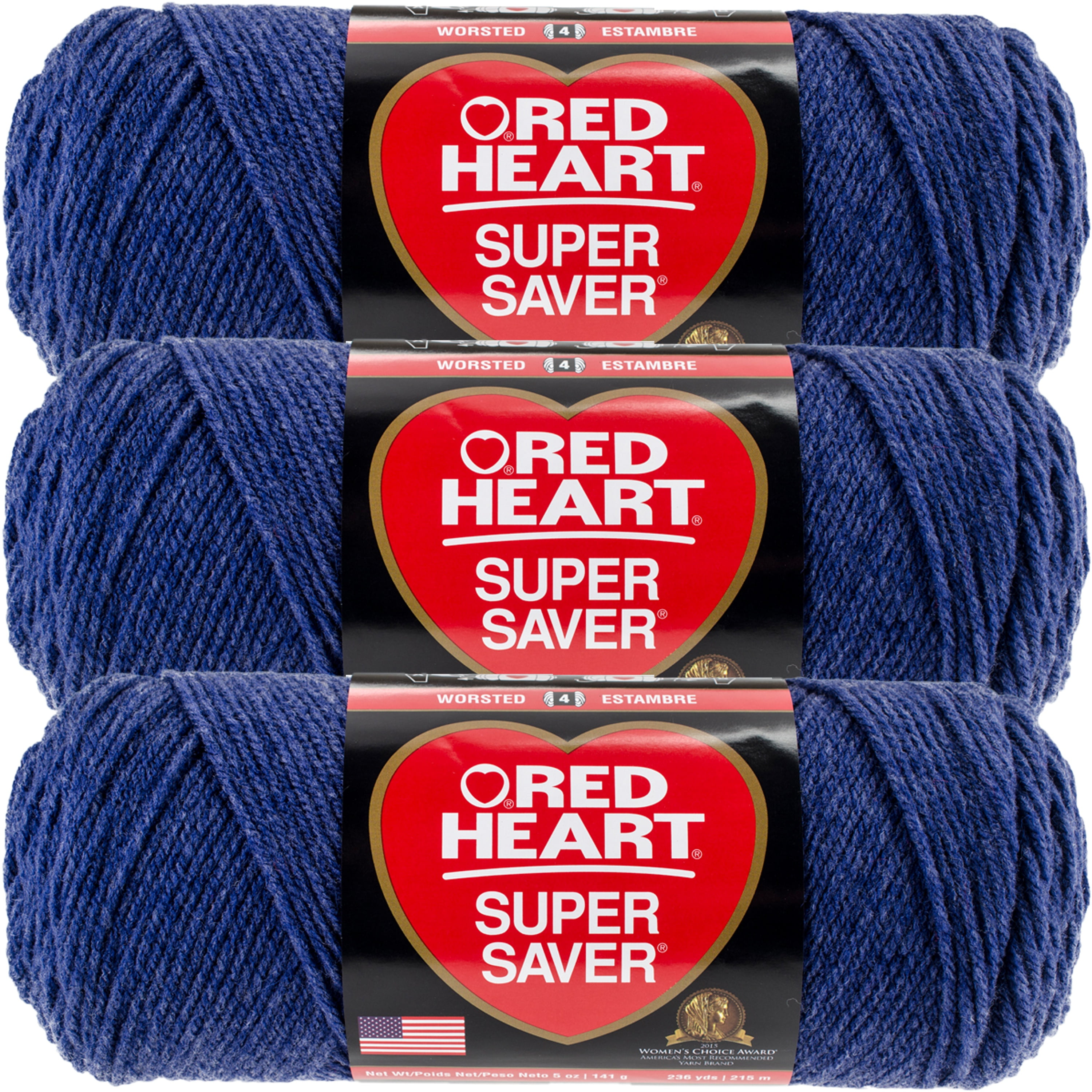Red Heart® Super Saver® Yarn - Blue, 7 oz - Kroger
