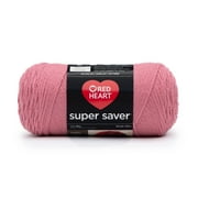 Red Heart® Super Saver™ #4 Worsted Acrylic Yarn, Lightraspberry 7oz/198g 364yd