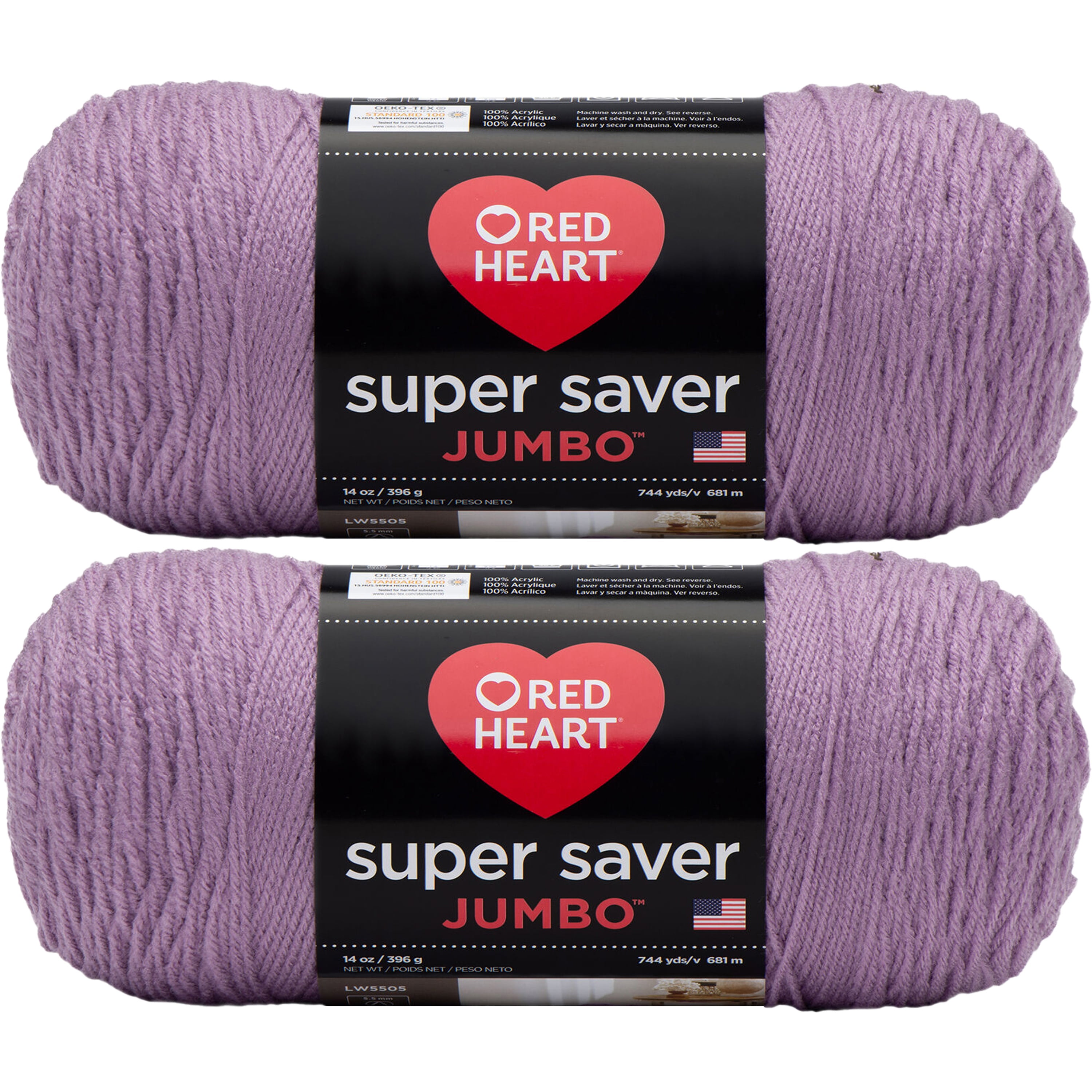 Red Heart Super Saver Yarn - Medium Purple