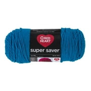 Red Heart  Super Saver  #4 Worsted Acrylic Yarn, Pool 7oz/198g 364yd