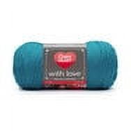 Red Heart With Love Size 4 Acrylic Blue Hawaii Yarn, 370 yd