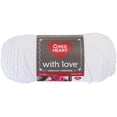thumbnail image 1 of Red Heart With Love White Yarn, 7 ounces, 370 yards, 1 of 7