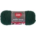 Red Heart With Love Yarn Evergreen 1 Pack of 1 Skein