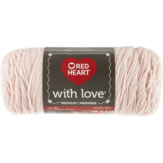 Red Heart With Love Yarn-Sweet Pink