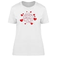 thumbnail image 1 of Red Hearts / Mothers Day Tee Women's -Image by Shutterstock, 1 of 2