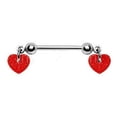 thumbnail image 1 of Red Hearts Nipple Bar, 1 of 1