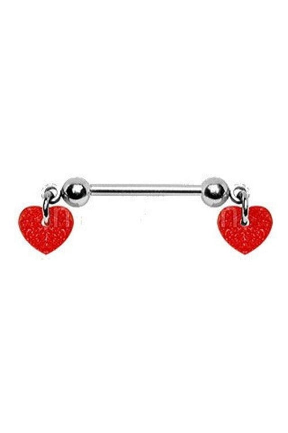 Red Hearts Nipple Bar