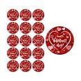 thumbnail image 1 of Red Hearts Valentine's Day Party Supplies, 16Pcs 9In Disposable Plates Themed Tableware for Romantic Dinner, Date Night and Holiday Decorations, 1 of 6