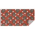 thumbnail image 1 of Red Hedgehog Pattern Rectangle Tablecloth 60"x120",Waterproof Polyester Rectangle Table Cloth, Wipeable Spillproof Polyester Tablecloth for Dining, Camping, Indoor and Outdoor, 1 of 6