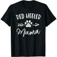 thumbnail image 1 of Red Heeler Mama Cattle Dog Lover Owner Gifts Dog Mom Mother T-Shirt, 1 of 4
