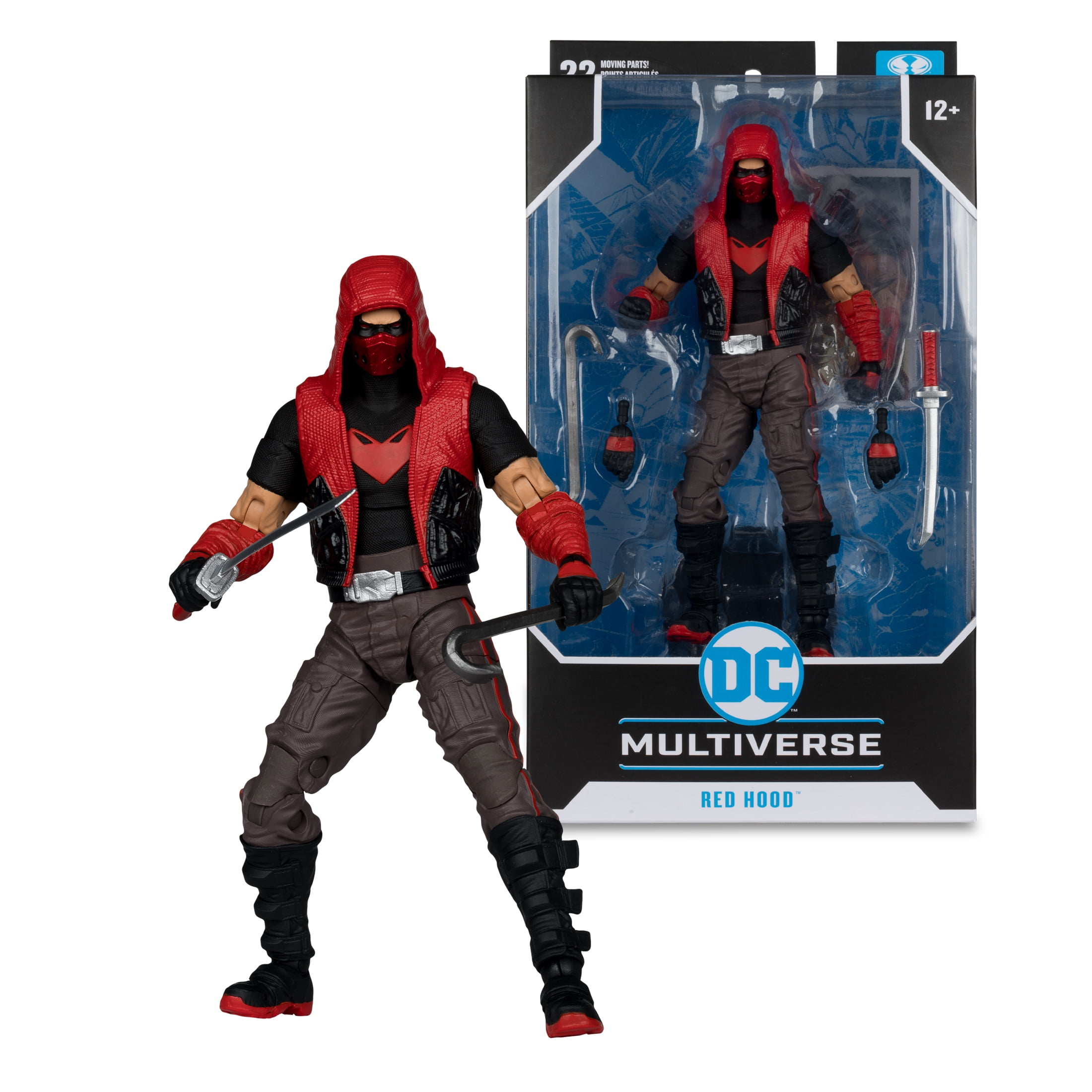 Red Hood 7-Inch Action Figure with Articulation and Accessories