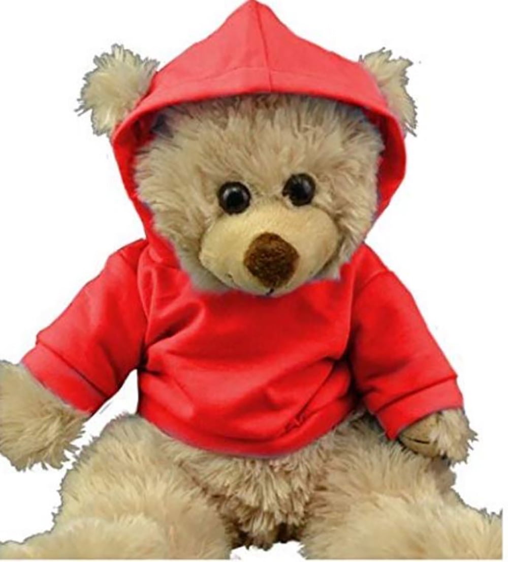 Homemaxs 2pcs Plush Bear Clothes Mini Bear Doll Clothes Stuffed Bear Hoodies Stuffed Animal Dress Up Clothes, Kids Unisex, Size: 14X7X1CM