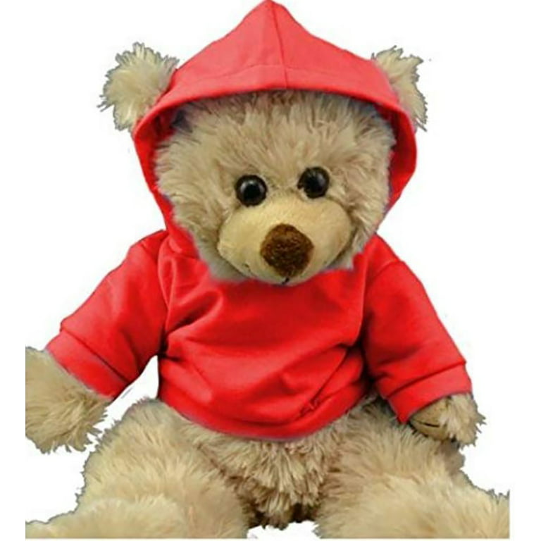 Teddy Bear Funny Plush Toys Animal Zip Hoodie