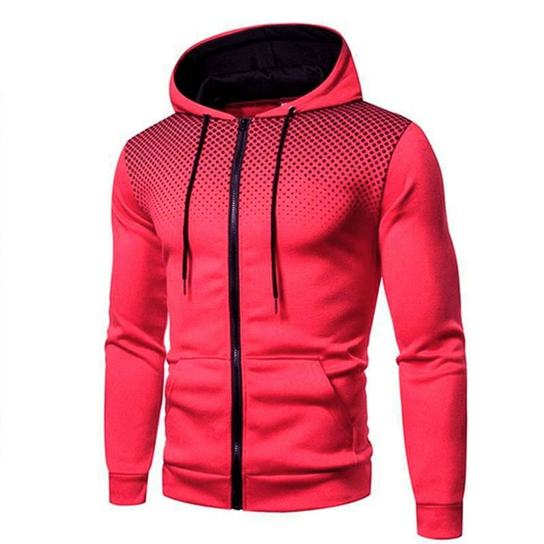 Red Hoodies for Men