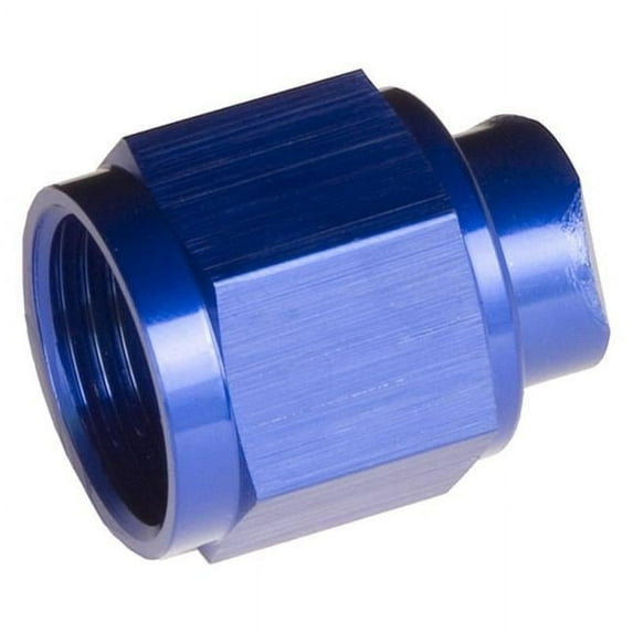 Red Horse Performance 06AN AN & JIC Flare Cap Nut, Blue - 2 Piece