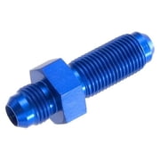 Red Horse Performance 08AN Straight Male AN & JIC Bulkhead - Blue