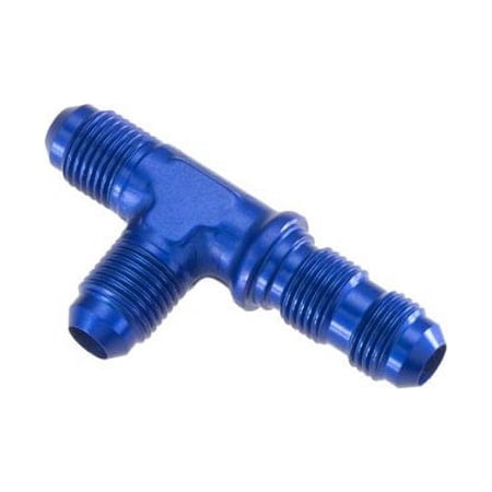 Red Horse Performance 804-10-1 RHP804-10-1 -10 MALE AN/JIC BULKHEAD ADAPTER ON THE RUN - BLUE