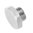 thumbnail image 1 of Red Horse Performance 814-12-5 RHP814-12-5 -12 AN/JIC STRAIGHT THREAD (O-RING) PORT PLUG - CLEAR, 1 of 2