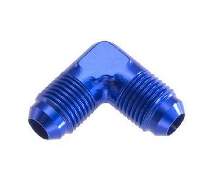 Red Horse Performance 821-04-1 RHP821-04-1 -04 MALE 90 DEGREE AN/JIC FLARE ADAPTER - BLUE