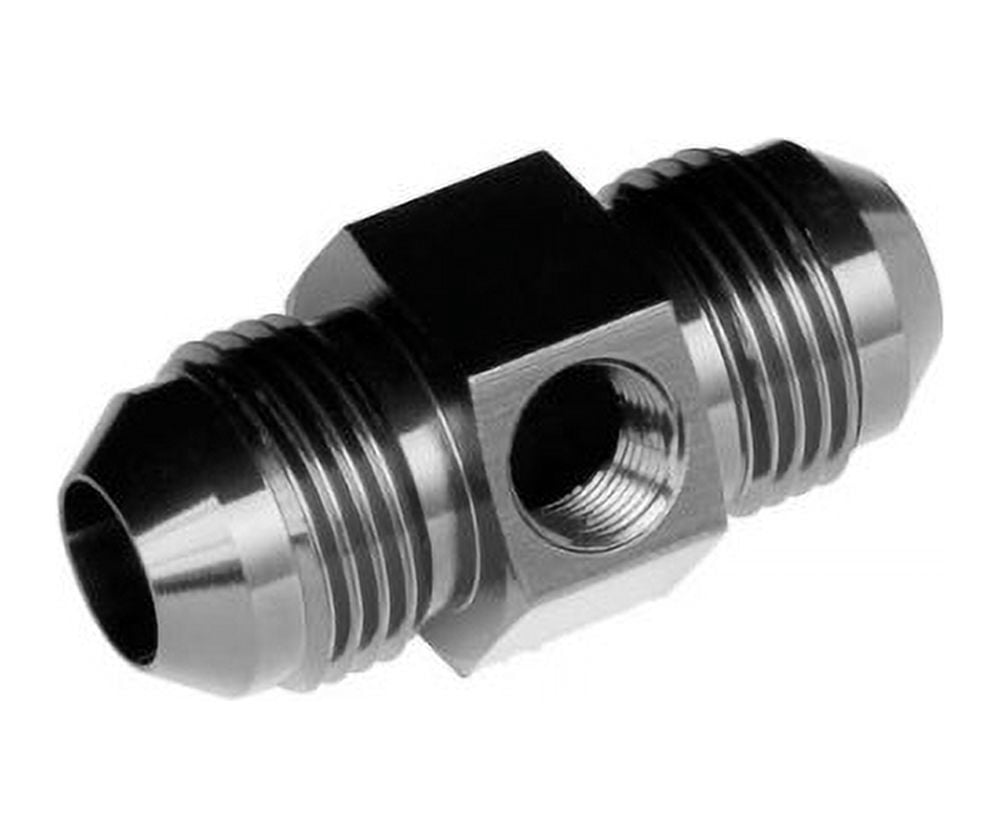 Red Horse Performance 9190-04-2 RHP9190-04-2 -04 MALE TO -04 MALE AN/JIC WITH 1/8" NPT IN HEX - BLACK