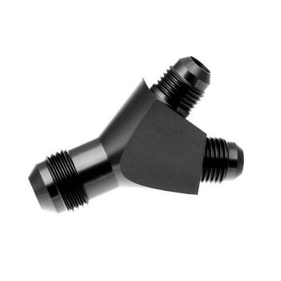 Red Horse Performance 930-06-04-2 RHP930-06-04-2 -06 SINGLE INLET TO -04 DUAL OUTLET - BLACK