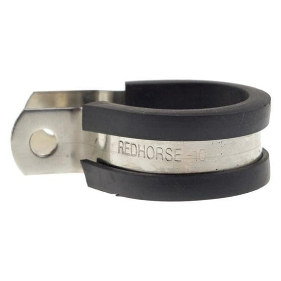 Red Horse Performance RHP220-10-2 10AN Cushioned Hose Clamp, 10 Piece per Pack