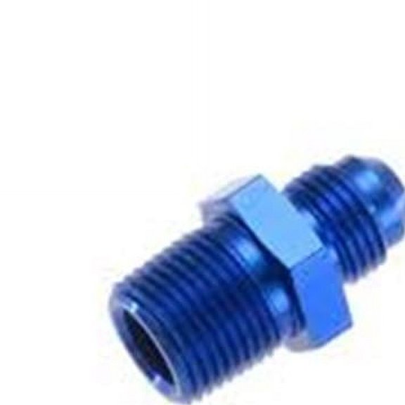Red Horse Performance RHP816-04-02-1 04 Straight Male Adapter to 02 NPT Male - Blue