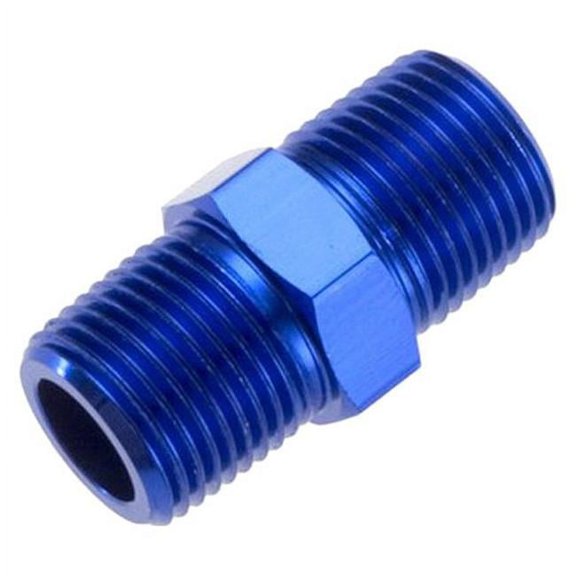 Red Horse Performance RHP911-04-1 04AN NPT Male Pipe Union - Blue